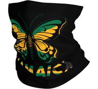 Prima Calentador de Cuello Bandera de Camboya Marruecos Bandera de Marruecos Pañuelo de Cabeza Bufanda Facial 26X30cm para Senderismo,Motocicleta,Caza