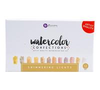 Prima Marketing Watercolor Confection: Shimmering Lights Confecciones Acuarela, no aplicable, Multicolor, 12 Unidad (Paquete de 1)