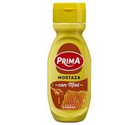 Prima mostaza con miel elaborada con semillas de mostaza. 285 g