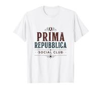 Prima Repubblica Social Club Nostalgia Política Camiseta