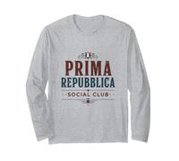 Prima Repubblica Social Club Nostalgia Política Manga Larga
