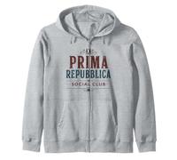 Prima Repubblica Social Club Nostalgia Política Sudadera con Capucha