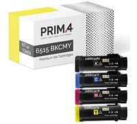 PRIMA4 - 106R03480 106R03477 106R03478 106R03479 Multipack 4X Toner Compatible con Xerox Phaser 6510, 6510DN, 6510DNI, 6510DNM, 6510N, 6510V, WorkCentre 6510, 6515DN, 6515DNI, 6515DNM, 6515N, 6515V