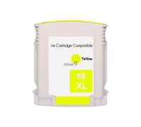 PRIMA4 - C9393A 88XL 28ml Amarillo Cartucho de Tinta Compatible con Plotter HP OfficeJet Pro K550XXX