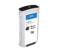 PRIMA4 - C9448A 70 130ml Negro Mate Cartucho de Tinta de Pigmento Compatible con Plotter HP Z2100, Z3100, Z3200, Z5200, Z5400