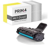 PRIMA4 - MLT-D119S Toner Compatible con Impresora Samsung ML1610, ML1615, ML1620, ML1625, ML2000 Series, ML2010 Series, ML2015, ML2020, ML2510, ML2520, ML2570, ML2571, SCX4321, SCX4521 -3k Paginas