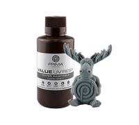 PrimaCreator Value Water Washable UV Resin - 500 ml - Dark Grey