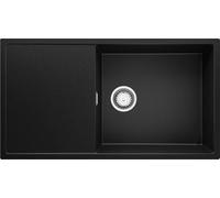 PRIMAGRAN Fregadero Cocina al Mueble 60cm + Kit de desagüe, 90x50cm
