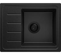 PRIMAGRAN Fregadero Cocina Todo Negro - Copenhague Easy, 55x44cm