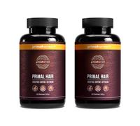 Primal Hair de Primal Harvest Multivitamínico para fortalecer y revitalizar el cabello con selenio zinc queratina biotina y vitaminas B. Apto para hombres y mujeres. 2 Pack (60 Count)