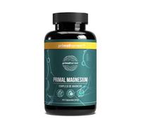 Primal Harvest Magnesium - Complejo de suplementos de magnesio con Malato de Magnesio, Biglycinate, Dicitrato Tri-Magnesio, Zinc y Vitamina C, 60 Cápsulas