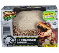 DINO RISING - Figura Jurassic Dinosaurio Interactivo: Incuba y Entrena a tu Bebé Tiranosaurio Rex, con +100 Sonidos y Reacciones - 6072462 - Regalo Niño 5 Años + - Dinosaurios Juguetes