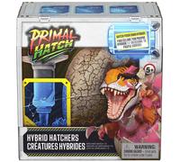Primal Hatch Hybrid Hatchers Toy Dinosaur & Egg, Mini Hybrid Hatching Dinosaur,