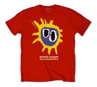 Primal Scream 'Screamadelica' (Red) T-Shirt (Small)