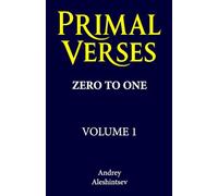 Primal Verses: Zero to One: 1 (Primal Verses - Premium Collection)