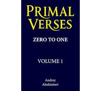 Primal Verses: Zero to One: 1 (Primal Verses - Standard Collection)