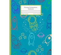 Primary Composition Notebook: Draw and Write Journal for Grades K-2 with Dotted Midline and Picture Space