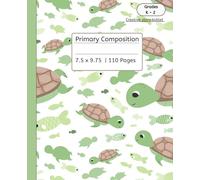Primary Composition Notebook for Grades K-2: Drawing and Writing Journal for K-2 Students | 110 Pages of Guided Practice