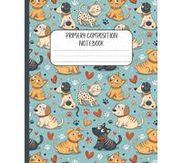 Primary Composition Notebook Grades K-2: Picture Space & Dotted Line For Writing, Drawing, Creativity & Journal | 120 Pages, 7.5 x 9.25 inches | Primary Composition Notebook For Girls and Boys