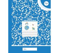 Primary Composition Notebook: Primary Journal | Draw and Write | 110 Blank Dotted Midline Pages | 1" Spacing | Grades K-2 | 8" x 10"