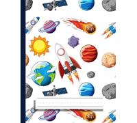 Primary Composition Notebook Story Paper Journal: Dashed Midline And Picture Space School Exercise Book | 100 Story Pages | For Kids of All Ages