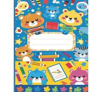 Primary Journal for Kids | Dotted Midline Paper | Writing & Drawing | Ideal for K-1 Students: Perfect for early learners to practice handwriting, ... a place to draw, and a cute animal-themed