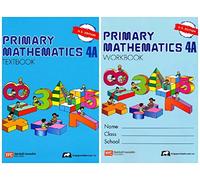 Primary Mathematics 4A SET--Textbook and Workbook