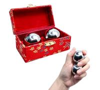 Primasage 2 Piezas Bolas Qi Gong Metal 38 mm Bolas Baoding