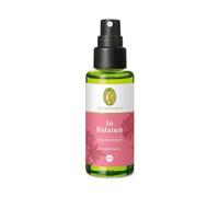 PRIMAVERA Ambientador en spray In Balance Bio 6 x 50 ml - Rose, naranja y geranio rosa - difusor de aromaterapia - equilibrante - vegano