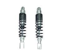 Primavera Amortiguador Motocicleta 1 Par De Amortiguadores Traseros Ajustables Con Amortiguación Incorporada Para Scooter Eléctrico(Silver fork 290mm)