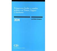 Primavera Árabe y cambio político en Túnez, Egipto y Jordania: 304 (Monografías)