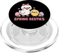Primavera Besties Kawaii Pato y Pollito Huevos de Pascua Lindo Dibujos Animados PopSockets PopGrip para MagSafe