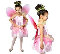Primavera Fairy Disfraz Día Del Libro Disfraz Niña Hadas Conjunto + Alas