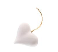 Primavera perfumado techo de piedra, forma de corazón, color blanco