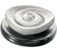 PRIMAVERA Piedra Difusora "Espiral de Energía" & Base Cerámica Negra - 1 pieza PRIMAVERA