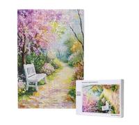 Primavera Puzzle 3000 Piezas,Grande Rompecabezas Adultos de Madera,Paisaje Puzzles Juegos Divertidos/Relajantes/Desafiantes para Adultos y Principiantes,Como Regalo para Amigos y Seres Queridos M-1460