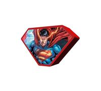 PRIME 3D- Puzzle lenticular en Caja 3D DC Comics Superman, Color Negro, Estándar (35591)