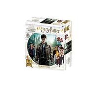 Prime 3D Potter Puzzle lenticular Harry, Hermione y Ron (Efecto 3D), 500 Piezas, Multicolor, (HP32559)