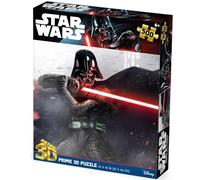 Puzle lenticular prime 3d star wars darth vader pose pelea 500 piezas