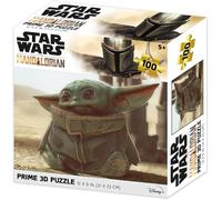 Puzle lenticular prime 3d 100 piezas the mandalorian grogu sentado