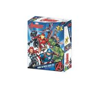 Puzle lenticular prime 3d 200 piezas marvel vengadores personajes