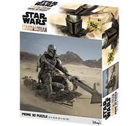 Prime 3D-RD-RS263096 Does Not Apply Puzzle lenticular The Mandalorian Speeder 500 Piezas, Multicolor, único