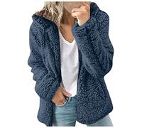 Prime Big Deal Days - Abrigos de invierno para mujer, chaquetas largas con capucha, chaquetas largas con capucha para mujeres mayores, a la moda, parka corta, chaqueta utilitaria, talla 22, chaquetas
