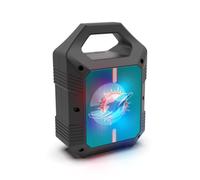 Prime Brands Group NFL Miami Dolphins ShockBox XL Altavoz Bluetooth inalámbrico, Color del Equipo