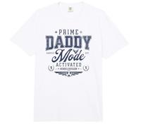 Prime Dad Mode Activado, Daddy Legend Superhero Soccer Fan Comfort Colors Adult Heavyweight T-Shirt