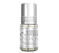 Prime Genuino Attar Aceite Fragancia Perfume Roll On Sin Alcohol Halal 3ML Calidad Óptima - Plateado, 3ml