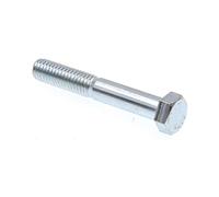 Prime-Line 9059752 Tornillo Hexagonal, 3/20.3 cm-16 x 2-1/5.1 cm, Acero Chapado en Zinc, Paquete de 25
