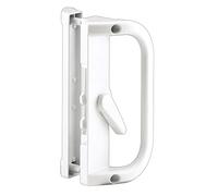 PRIME-LINE C 1221 - Manija de puerta corredera blanca, fundida, paquete individual