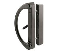 PRIME-LINE C 1224 - Juego de manijas para puerta corredera de patio, reemplaza las manijas de puerta viejas o dañadas rápida y fácilmente, fundido a presión, estilo mortaja, sin llave, se adapta a