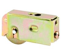 PRIME-LINE D 1563 Ensamblaje de Rodillo para Puerta, Zinc Amarillo, 1 Count (Pack of 1)